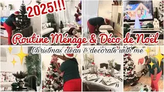 ✨NEW! ROUTINE MÉNAGE & DÉCO DE NOËL 2025 | CHRISTMAS CLEAN & DECORATE