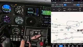 Practice RNAV(GPS) approach w Procedure Turn - Robinsville, NJ