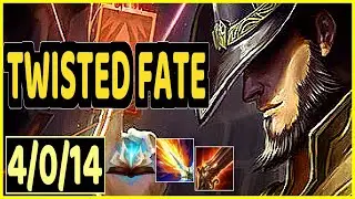 TWISTED FATE VS ORIANNA - 4/0/14 KDA MID GAMEPLAY CHALLENGER I