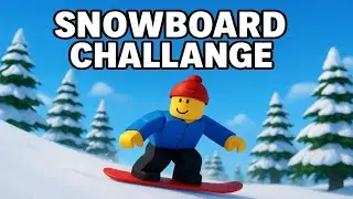 Roblox Snowboard Challenge | Epic Snow & Board Adventure
