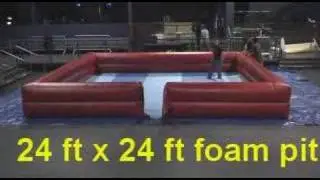 Foam pit by Partymachines.com - Foam party rental
