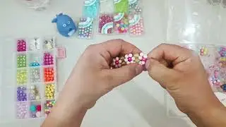 Crystal beads to create bracelets and chains 10