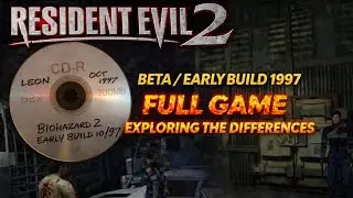 Resident Evil 2 1997 BETA / EARLY BUILD EXPLORING THE DISC