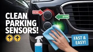 CLEAN Your Car's Parking Sensors Like a PRO in Minutes!