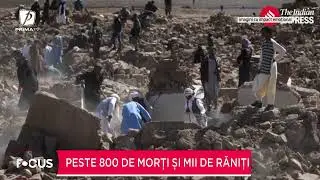 Cutremur devastator &icirc;n Afganistan: peste 800 de morţi şi mii de răniţi