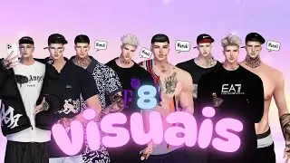 8 VISUAIS MASCULINOS  2025 / SAGAZ IMVU