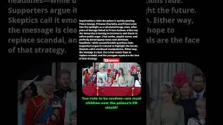 Royal Kids Used to Erase Andrew Scandal? #RoyalChildren #PrinceGeorge #PrincessCharlotte
