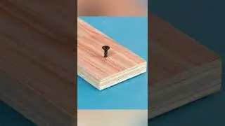 a simple way to make a half circle with simple tools #short