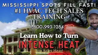 📈 Mississippi HVAC Sales Training: 1:1 Coaching for HVAC Owner's Techs for an Improved Bottom-line!