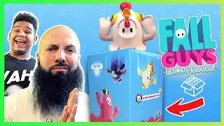 FALL GUYS PLUSH BOX PROMO - Unboxing W/ Deen