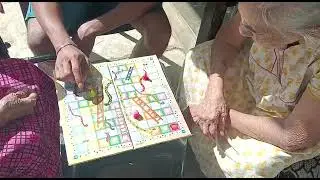 Playing and Enjoing Elders in Omkar Old Age Home in Kukatpally, Hyderabad