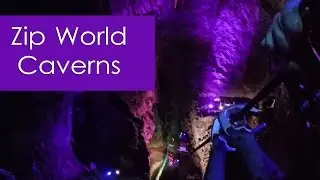 Zip World Caverns: Underground Zipline Adventure, Llechwedd Slate Mine, Blaenau Festiniog, Wales