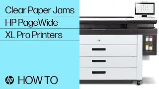Как устранить замятие бумаги в принтерах серии HP PageWide XL | Принтеры HP | Служба поддержки HP