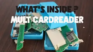 What's Inside a MULTI CARD READER ?