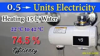 🌡Instant Water Geyser ♨ with PRCD: 🔌Testing, Efficiency & Electricity Bill💥 🛠