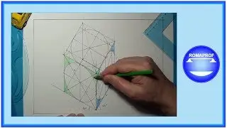 ASSONOMETRIA CAVALIERA PLANOMETRICA DI CIRCONFERENZE (185)