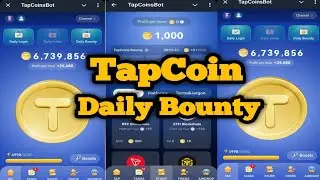 TapCoin Daily Combo Today | 14 July Daily Bounty Card | Tap Coin Daily Bounty | TapCoin Bot