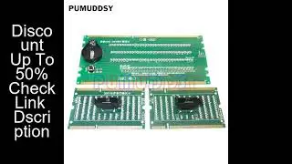 Laptop Motherboard Memory Slot DDR2 / DDR3 /DDR4 Diagnostic Analyzer Test Card SDRAM SO-DIMM Pin Out