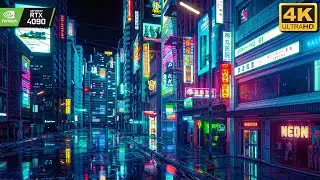 [4K]Cyberpunk 2077 - RTX 4090 Ultra Graphic Settings (DLSS + Raytracing) HDR 1000