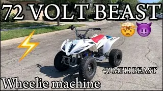 THIS 72 VOLT RAZOR QUAD 500 IS INSANE