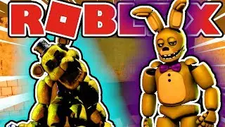 How To Get Ignited Gold Freddy, Springlock, Shadow Bonnie, Old Animatronic Badge in Roblox FNAF 6 RP