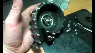 Дисковый вентилятор среднего давления Н. Теслы. Tesla high pressure bladeless Tesla fan.