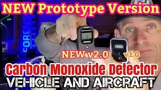PROTOTYPE Carbon Monoxide Detector (Vehicle & Aircraft) v2.0