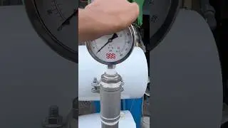 How to pressure gauge 600 PSI installation #roplant #Water filter #filter #trending