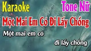Karaoke Một Mai Em Có Đi Lấy Chồng - (Đoạn Tuyệt) - Lâm Organ - Beat Mới