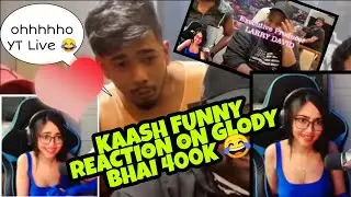 KAASH REACTION ON GLODY BHAI 400K CELEBRATION 😍😂 | GOLDY BHAI | SCOUT