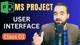 Microsoft project | User interface of Ms project.