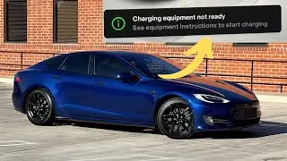 &ldquo;Charging equipment not ready&rdquo; warning in Tesla vehicles