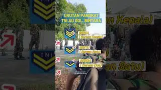 Pangkat Bintara TNI AU #shortsfeed #fyp #videofyp #casistni #tni #tniau