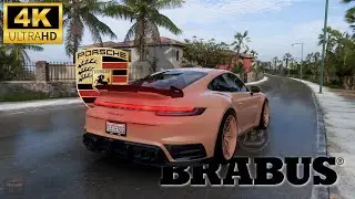 2023 Porsche 911 Turbo S BRABUS PEETCH | Forza Horizon 5 | Steering Wheel Gameplay
