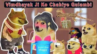 Vimdhayak Ji Ko Chahiye Gulambi | Funny | Comedy | Ft Vimdhayak ji, Chimtu, Baazi, Dogelina