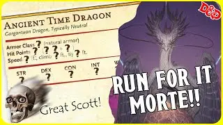 Дракон Времени, найденный в Planescape для Dungeons and Dragons