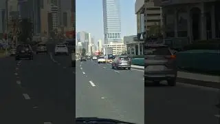 On road in Kuwait beautiful views super car travel #kuwait #travel #road #city #supercars #kuwaity