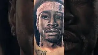 Realistic tattoo portrait done by mighuelnatantattoo