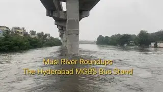 Hyderabad MGBS bus stand in Floods@annadevaraartschannel