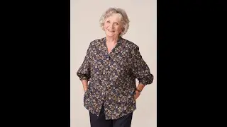 vetements seniors faciles a fermer tunique sans bouton thelma imprim&eacute; marine