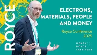 Electrons, Materials, People and Money | Dr David Cole