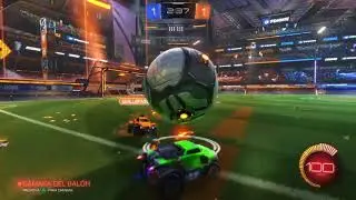 Mi primera partida 1vs1 en Rocket League PS4