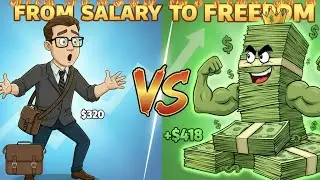 When Your Money Pays You More Than Your Job! (FINANICAL FREEDOM!)