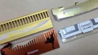 Memory ram heat sinks for Kingston (www.memorypack.com.tw)