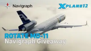 Rotate MD-11 (Passenger) | FREE Navigraph Subscription | X-Plane 12