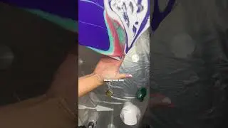 Having fun with paint: my interpretation of a rooftop party #artparty #fluidartist #pouring #art