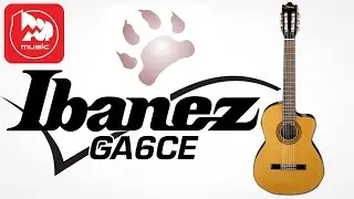 IBANEZ GA6CE - электроакустика с нейлоновыми струнами (CLASSICAL/ELECTRO ACOUSTIC GUITAR)