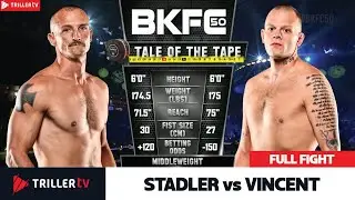 BKFC 50: Stalder vs Vincent