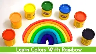 Learn Colors of the Rainbow with Play Doh | Playdoh 2017