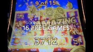 Golden EGYPT Grand | 15 Free Games at Circa Casino Las Vegas